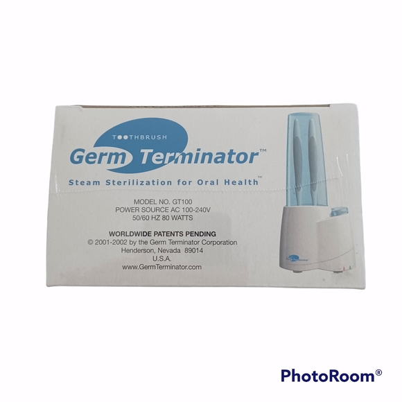 GERM TERMINATOR TOOTHBRUSH SANITIZER GT100 SYSTEM NEW IN BOX - Picture 4 of 5